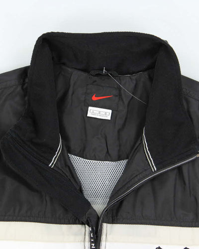 Vintage 90's Nike Embroidered Windbreaker Jacket - L