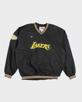 Vintage 90's Reebok Lakers NBA Pullover Windbreaker Jacket - XL