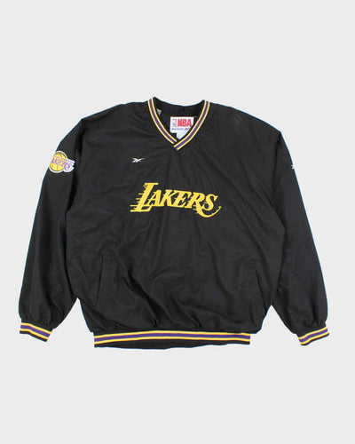Vintage 90's Reebok Lakers NBA Pullover Windbreaker Jacket - XL