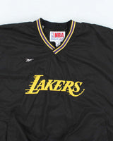 Vintage 90's Reebok Lakers NBA Pullover Windbreaker Jacket - XL