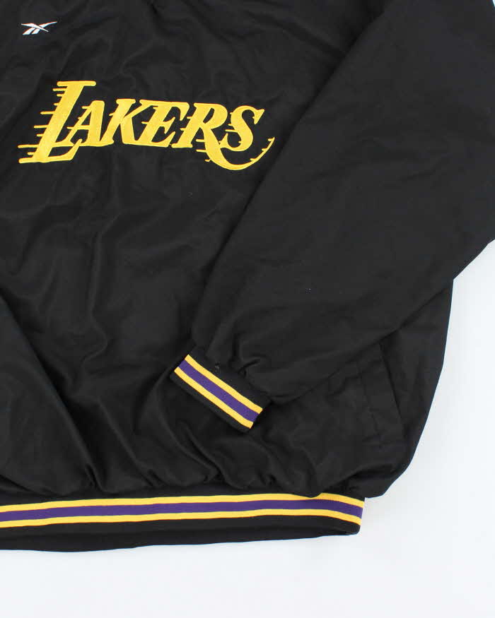 Vintage 90's Reebok Lakers NBA Pullover Windbreaker Jacket - XL
