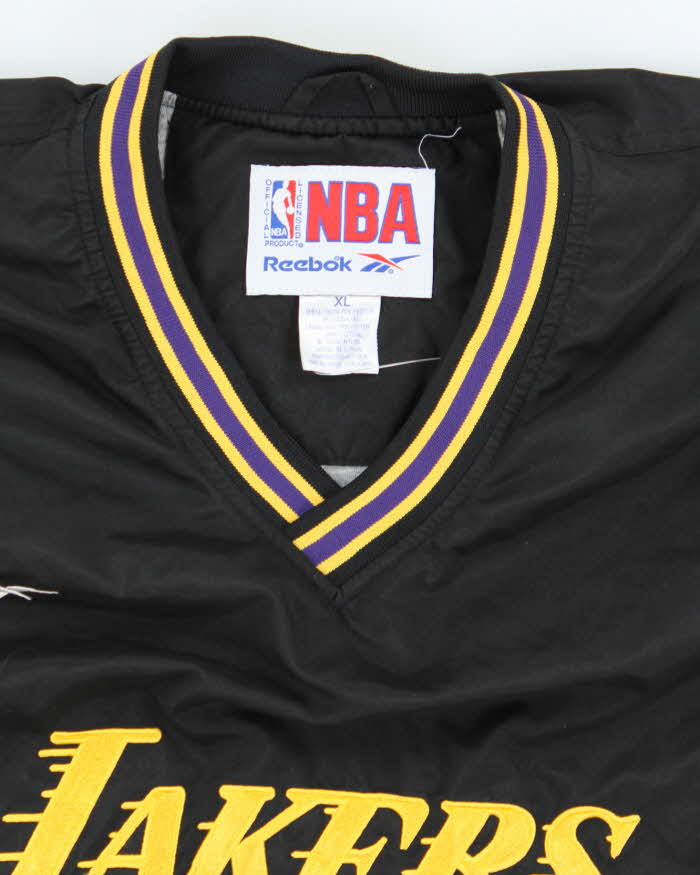 Vintage 90's Reebok Lakers NBA Pullover Windbreaker Jacket - XL