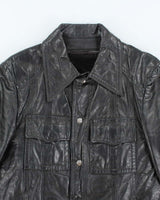 Vintage 70s Mark Iv Lined Leather Jacket - M