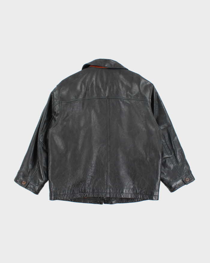 Vintage Timberland Leather Jacket - XXL