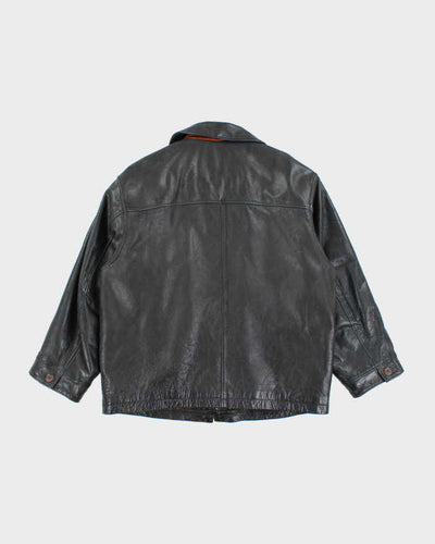 Vintage Timberland Leather Jacket - XXL