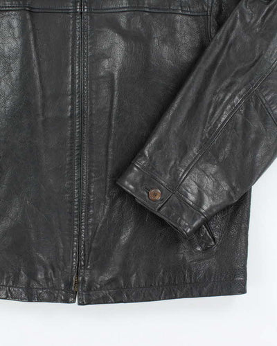 Vintage Timberland Leather Jacket - XXL
