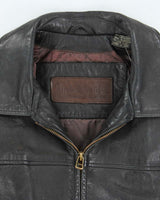 Vintage Timberland Leather Jacket - XXL