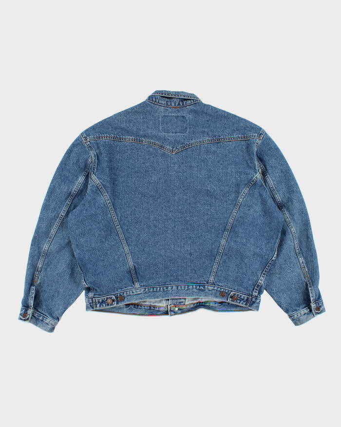 Vintage 90's Levi's Oversized Dark Wash Denim Jacket - XL