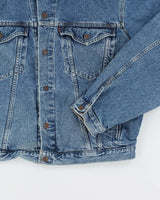 Vintage 90's Levi's Oversized Dark Wash Denim Jacket - XL