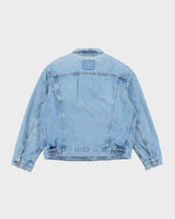 Vintage 80's Levi's Orange Tab Light Wash Denim Jacket - L