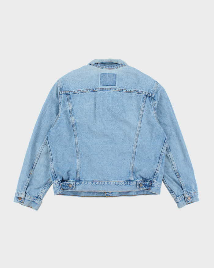 Vintage 80's Levi's Orange Tab Light Wash Denim Jacket - L