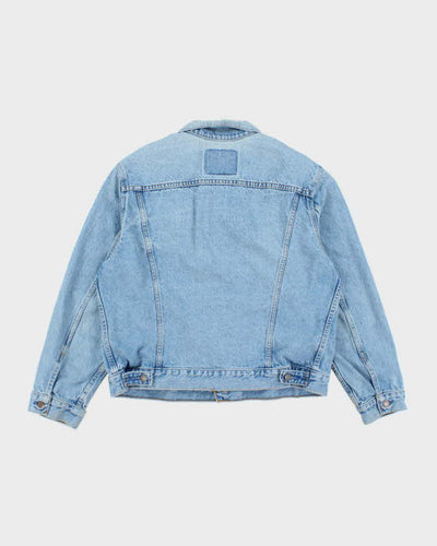 Vintage 80's Levi's Orange Tab Light Wash Denim Jacket - L