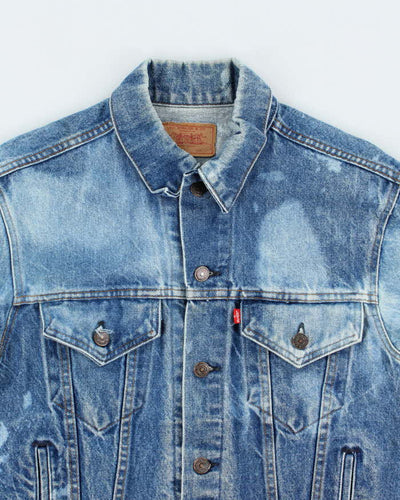 Vintage 90's Levi's Acid Wash Denim Jacket - M