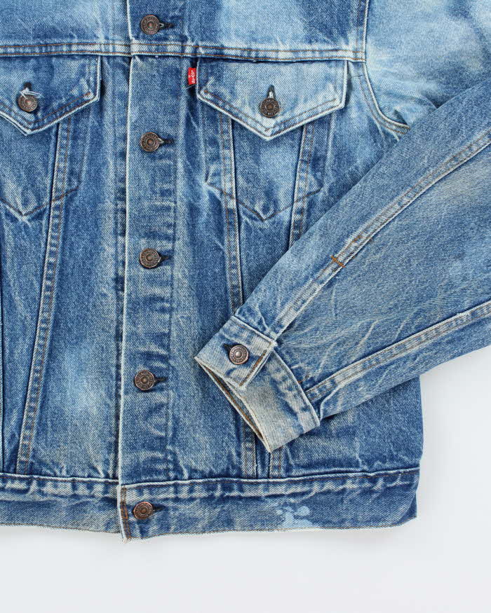 Vintage 90's Levi's Acid Wash Denim Jacket - M