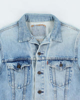 Vintage 90's Levi's Light Wash Denim Jacket - S
