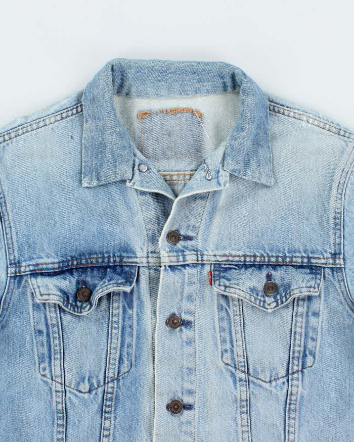 Vintage 90's Levi's Light Wash Denim Jacket - S