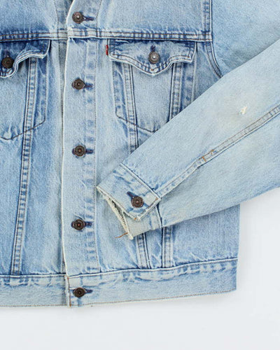Vintage 90's Levi's Light Wash Denim Jacket - S