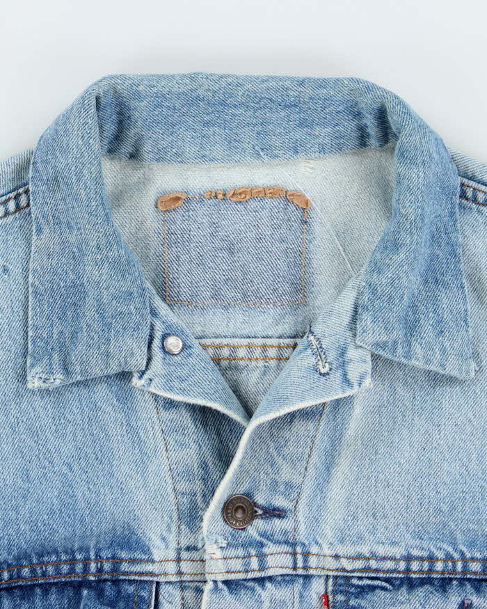 Vintage 90's Levi's Light Wash Denim Jacket - S