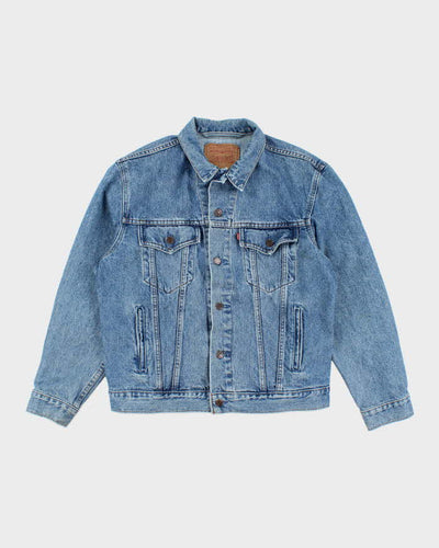 Vintage 90's Levi's Faded Medium Wash Denim Jacket - M