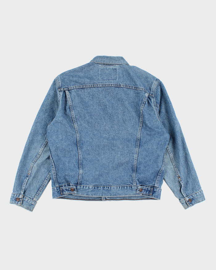 Vintage 90's Levi's Faded Medium Wash Denim Jacket - M