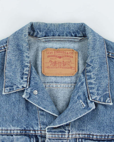 Vintage 90's Levi's Faded Medium Wash Denim Jacket - M
