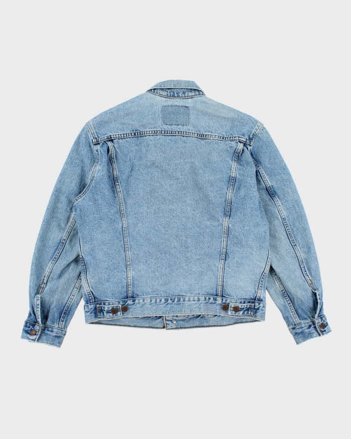 Vintage 2000's Levi's Faded Light Wash Denim Jacket - M