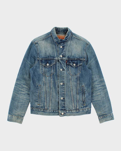 Vintage 2000's Levi's Faded Dark Wash Denim Jacket - M