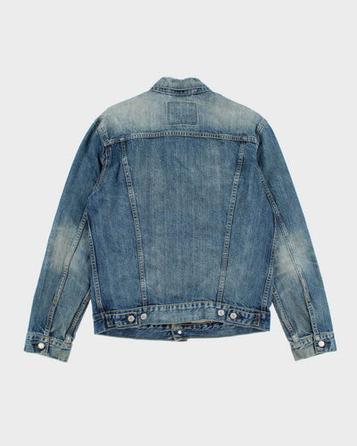 Vintage 2000's Levi's Faded Dark Wash Denim Jacket - M