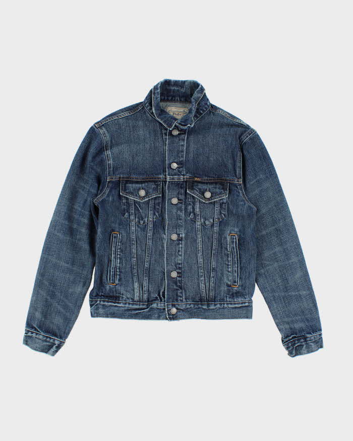 Vintage Y2K Ralph Lauren Dark Wash Denim Jacket - S