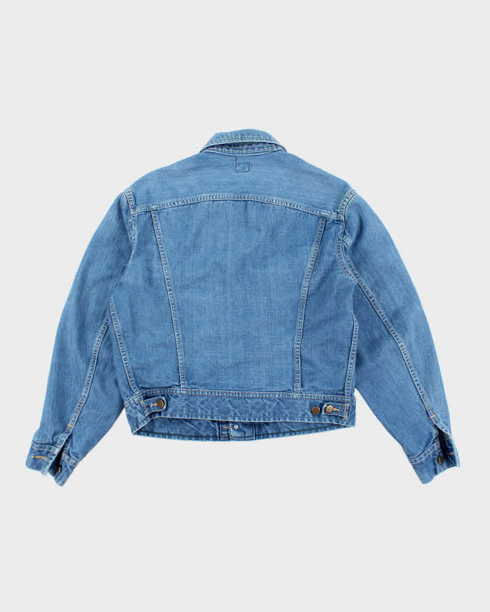 Vintage 80's Lee Light Wash Denim Jacket - S