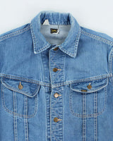 Vintage 80's Lee Light Wash Denim Jacket - S