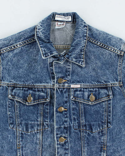 Vintage 90's Guess Jeans Acid Wash Denim Jacket - M