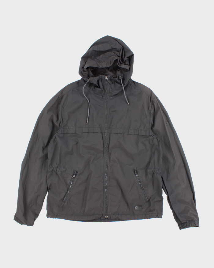 Vintage Y2K Coach Hooded Lightweight Anorak Jacket - L