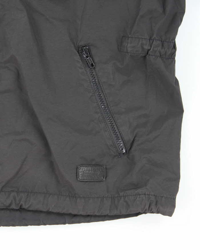 Vintage Y2K Coach Hooded Lightweight Anorak Jacket - L