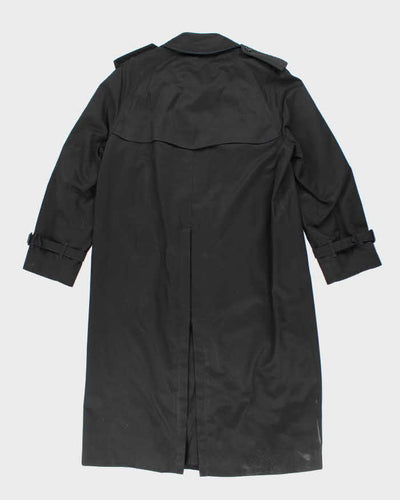Vintage Burberrys Black Trench Coat - XL