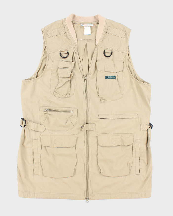 Vintage 90's Columbia Multi Pocketed Fishing Vest Gilet - XL