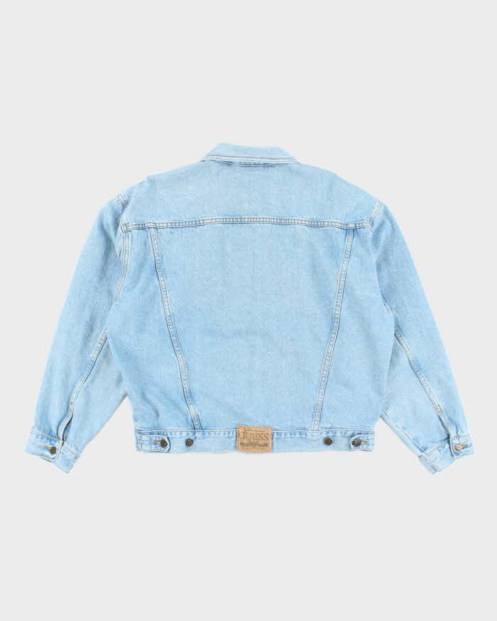 Vintage 90's Guess Medium Wash Denim Jacket - L