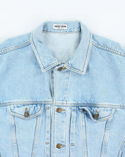 Vintage 90's Guess Medium Wash Denim Jacket - L