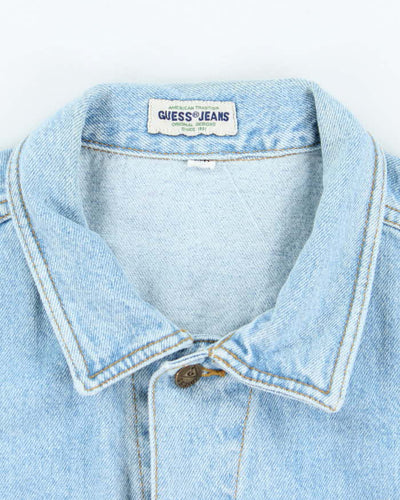 Vintage 90's Guess Medium Wash Denim Jacket - L