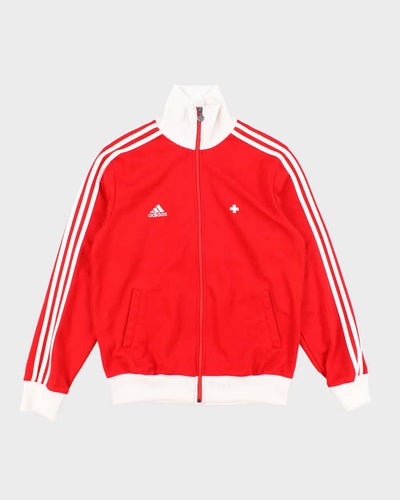 Vintage Adidas Three Stripe Euro's 2006 Switzerland Track Jacket - L