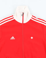 Vintage Adidas Three Stripe Euro's 2006 Switzerland Track Jacket - L