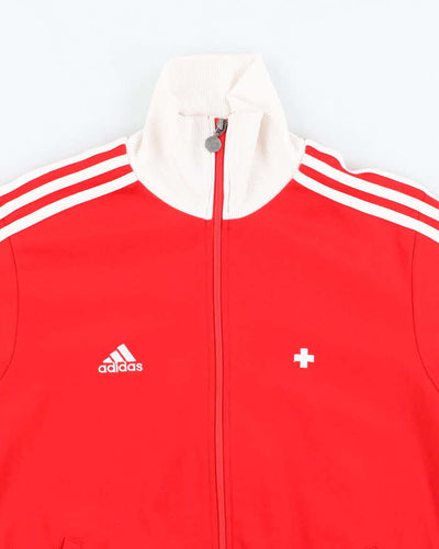 Vintage Adidas Three Stripe Euro's 2006 Switzerland Track Jacket - L