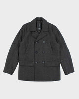 Vintage Y2k 00s Guess Wool Blend Coat - M