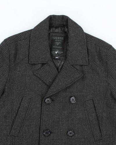 Vintage Y2k 00s Guess Wool Blend Coat - M