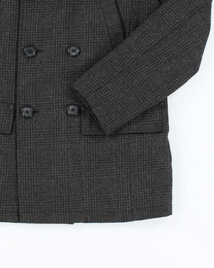 Vintage Y2k 00s Guess Wool Blend Coat - M