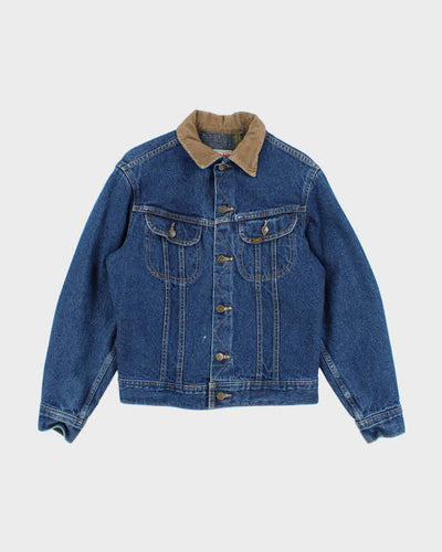 Vintage 80's Lee Storm Rider Dark Wash Denim Jacket - M