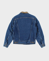 Vintage 80's Lee Storm Rider Dark Wash Denim Jacket - M