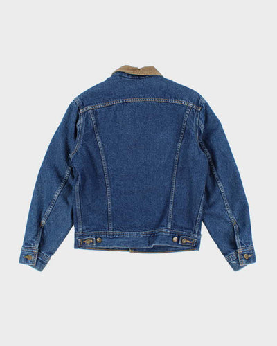 Vintage 80's Lee Storm Rider Dark Wash Denim Jacket - M