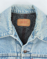 Vintage 90's Levi's Light Wash Insulated Denim Jacket - S