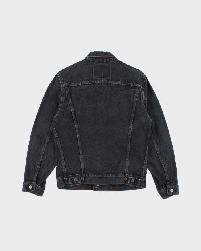 Vintage 90's Levi's Grey Stone Wash Denim Jacket - M